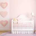 HeloHo Solid Light Pink Wallpaper 394"X15.7" Matte Textured Contact Wallpaper Peel and Stick Modern Self Adhesive Removable Wallpaper Waterproof Paper for Living Room Bedroom Decor