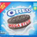 OREO Mega Stuf Chocolate Sandwich Cookies, Party Size, 1 lb 9.35 oz (25.35 Ounces)
