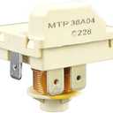WR07X10084 Compressor Start Relay Replacement for GE Refrigerators - Exact Fit, Durable Construction, Overload Protection, Easy Installation