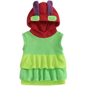 Baby Boy Girl Halloween Costume Cute Hungry Caterpillar Costume Infant Toddler Kids Bee Cosplay Outfit 120