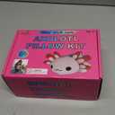 Make Your Own Axolotl Plush Pillow Kit Arts and Crafts for Kids (No Sew), DIY Axolotl Stuffed Toys for Girls & Boys Ages 3 4 5 6 7 8 9 10 + Years Old, Animal Activity, Squishy Plushy, Girls Presents