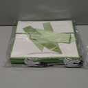 Silkfly Thank You Gift Bags with Handle 12x10x4'' Welcome Return Gifts Bag with Bow Ribbon for Wedding Bridesmaid Baby Shower Birthday Housewarming Employee Appreciation Day(White, Sage Green,12 Pcs)