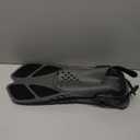 Ubekezele Snorkeling Gear for Adults Men Women,4 in 1 Snorkel Set with Panoramic View Diving Mask Anti-Fog Anti-Leak,Dry Top Snorkel,Fins and Travel Bag for Swimming,Snorkeling and Travel Diving (ML/XL, BLACK)