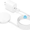 [Apple Certified] Magnetic Wireless Charger, 10FT Long 25W iPhone Magsafe Charger Fast Phone Charging Pad Wireless Magnetic Braid Cable Charge for iPhone 17/17 Pro/17 Pro Max/Air/16 ProMax/15/14/13/12