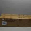 Street Light Pole 10Ft - Metal Solar Lamp Posts for Outdoor Light, Adjustable Metal Street Courtyard Porch Exterior Patio Flag Lighting Fixtures