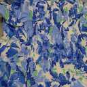 PRETTYGARDEN Women's Casual Summer Midi Dress Puffy Short Sleeve Square Neck Smocked Tiered Ruffle Dresses L