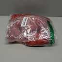 26inches/66cm Red Wig with Braided Bun for Women Long Curly Wigs for Anime Synthetic Hair for Halloween Costume Party Cosplay Wigs with Wig Cap