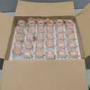 Encheng 4 oz Glass Jars With Airtight Lids And Leak Proof Rubber Gasket, Small Mason Jars With Hinged Lids For Kitchen, Mini Spice Jars With Twine And Tags Labeling, 30 Pack