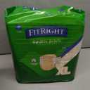FitRight Adult Diapers, Extra Heavy Absorbency, XL (Waist Size 56in-64in), 80 Count, OptiFit Incontinence Briefs for Men and Women, Disposable, Moisture Wicking, Leak Protection