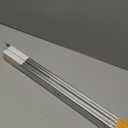 goldenwarm 2 Pair Metal Silver Drawer Slides 22 Inch, Side Mount Ball Bearing Full Extension Glides for Dresser, Tool Box, Trash Can, and Kitchen Cabinets, Heavy Duty 100 LB Capacity