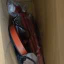 Industrial Floor Lamp, Red Floor Lamp for Living Room, 66Inch Tall Modern Standing Lamp, Stand Up Lamp with Metal Dome Shade, Mid Century Corner Reading Lamp for Bedroom Office Nursery Room, NO BULB