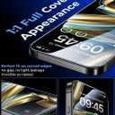 DIMONCOAT 4-PACK TOP 9H+ Glass for iPhone 15 Privacy Screen Protector [Auto Alignment Kit] [10X Military Protection] UNBREAK Tempered Glass Film for iPhone 15 6.1 inch [Case Friendly]