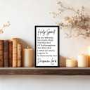 Holy Spirit Wooden Box Signs Desk Decor,Christian Bible Verse Scripture Plaques