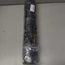 Tinideya Black Welcome Coir Doormat Outdoor Cute Welcome Floor Mats Non-Slip Entrance Door Rugs for Front Door Porch Party Outdoor Entryway Decor, 17 x 30 Inch (Pink)