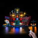 Upgraded Led Light Kit Compatible with Lego The Baratie Floating Restaurant Building Set, Lights Decoration Compatible with Lego 75640 (Model Not Included)