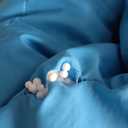 Big Joe Kona Hammock No Inflation Needed Pool Lounger with Headrest, Quick Draining Fabric, 4 feet Big (Blue Bondi Beach)