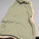 2-Pack Organic Baby Sleep Sacks, 100% Cotton - Soft & Breathable 0.5TOG Baby Wearable Blanket, Toddler Sleeping Sack 6-18 months, Easy to Wear Transitional Swaddles for Newborns, Infants (Avocado, M)