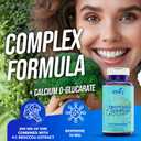 4-in-1 DIM Potent Complex 300mg - Estrogen Balance and Metabolism, Energy & Menopause Support Supplement with Bioperine (x4), Calcium and Broccoli Extract - for Women and Men 30 Servings (60 Count (Pack of 1))