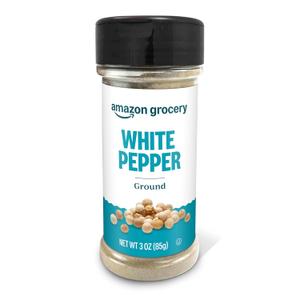 Amazon Grocery, Ground White Pepper, 3 Oz (Previously Happy Belly, Packaging May Vary), 3oz