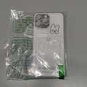 Casechics Compatible with iPhone Case,Cute Kawaii Cartoon Bunny Bear Clear Credit Card Slot Holder Wallet Transparent Corner Protection Soft Shockproof Cover Phone Case (Bunny,iPhone 14 Pro Max)