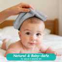 HOMEXCEL Baby Washcloths 12 Pack-Microfiber Coral Fleece Baby Bath Face Towel 7 x 9 Inch Extra Absorbent Soft Burp Cloth and Wash Cloths for Newborn-Infants and Toddlers-Gentle On Sensitive Skin,Grey
