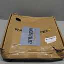 Chejiaye Thick 4pcs Marble Peel and Stick Backsplash Waterproof Washroom Wall Panels, Peel and Stick Tile, PVC Foam Wall Panels for Kitchen,Bathroom,White and Grey(Not Real Tile,11.8" x 11.8")