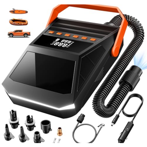 Paddle Board Pump Electric Portable 50PSI High Pressure Sup Pump with Auto-off / Deflate Function 12V DC Car Connector for Car Inflatable Stand Up Paddleboard Boats Kayak Motorcycle Bicycle, etc. Paddle Board Pump Electric Portable 50PSI High Pressure Sup Pump with Auto-off / Deflate Function 12V DC Car Connector for Car Inflatable Stand Up Paddleboard Boats Kayak Motorcycle Bicycle, etc.