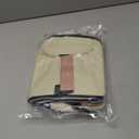 QDCYP Insulated Lunch Box Dual Compartment Lunch Bag Leakproof Cooler for Men Women with Adjustable Strap,for Work, Picnic, Beach, Camping, Travel (Pink Beige,12L)