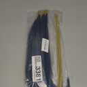 Pampas Grass Decor Fluffy Navy Blue Pampas Grass Tall Lager 43.3"-3 Stems Pompas Floral-Fake Pampas Grass-Artificial Pampas Grass Vase-Dried Pampas Grass-Pompous Grass Branches