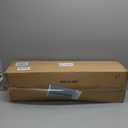 5-Light Track Lighting Kit Black Track Lighting Fixtures Bathroom Wall Sconces Ceiling Mount Kitchen Tracking Lights, Rotatable Spotlight with Clear Glass Shade for Kitchen Shop Hallway