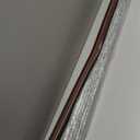 2 Pcs 3 Feet Vinyl Door Bottom with Self Adhesive Tape Adjustable Weatherstrip Under Door Bottom Seal with Drip Cap Fits Gaps from 1/4'' to 9/16'' for 1 3/4'' to 2'' Thick Doors (Brown)