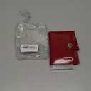 Leather Wallet Women,RFID Blocking Womens Wallet Bifold Compact Card Holder Small Wallet for Women with Removable ID Window Winered