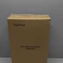 Over The Door Organizer, Metal Door Organizer Hanging with 5 Adjustable Baskets and Coat Hook, Behind The Door Storage for Bedroom Closet Bathroom Pantry Cabinet Kitchen, White