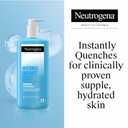 Neutrogena Hydro Boost Body Moisturizing Gel Cream with Hyaluronic Acid, Non-Greasy & Fast Absorbing, Lightweight Hydrating Body Lotion for Normal to Dry Skin, Fragrance-Free, 16 oz