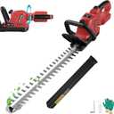 Hedge Trimmer Cordless Compatible with Milwaukee M18 Battery, 22-Inch Battery Hedge Trimmer, Brushless Bush Trimmer, 2/3'' Cutting Capacity, Lightweight & Rotatable Handle(No Battery)
