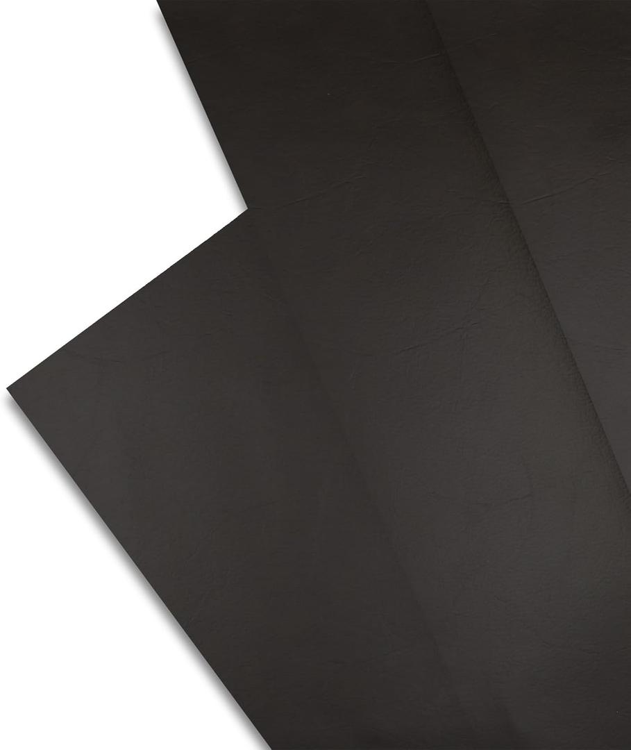 Majestic Giftware PVC Faux Leather Fabric 7 Yard (CFE30-54X252)| Brown Synthetic Vinyl Faux Leather Sheets by The Yard for DIY Crafts, Upholstery | Waterproof & Easy to Clean - 54" X 252" (E30-brown)
