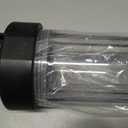 20" x 4.5" Whole House Water Filter Housing 1" NPT Stainless Steel Ports, Heavy Duty Clear Filter Sump Double O-Ring Leak-Proof with Pressure Release Valve Fits All 20x4.5 Filters