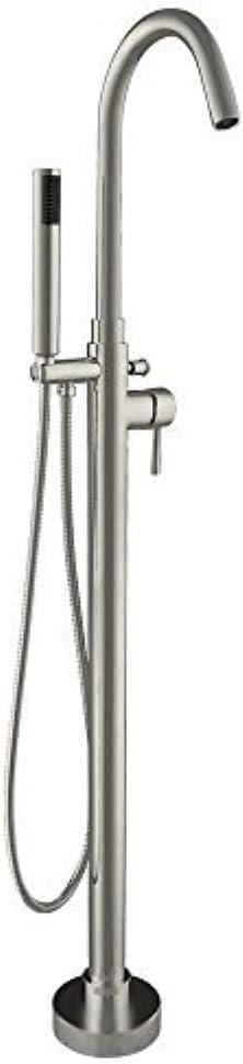 WOODBRIDGE F 0001 F0001BN Faucet, (L) 10 3/4" x (W) 6-1/4" x (H) 43-7/8, Brushed Nickel
