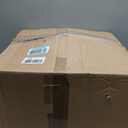 Worth Imports 13" X 13" X 8" Tall Wood Barrel Planter with Light Brown Oil