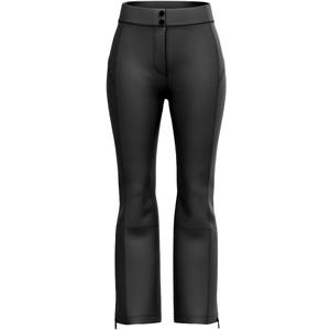 HEAD Women’s Performance Jet Pant – Schoeller Softshell Ski Pant, 4-Way Stretch, High Waist Slim Fit, Snow Gaiters - Black, X-Small