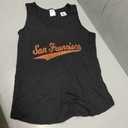 SAN FRANCISCO SF VARSITY SCRIPT VINTAGE SPORTS JERSEY STYLE Tank Top, Mens , Size Large