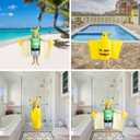 Pokemon Pikachu Bath and Beach Soft Cotton Terry Hooded Towel Wrap, 24" x 50" Franco Kids