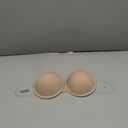JOATEAY Adhesive Bra Backless Strapless Sticky Push Up Reusable Invisible Lift Padded Non-Slip (Nude), Size: C