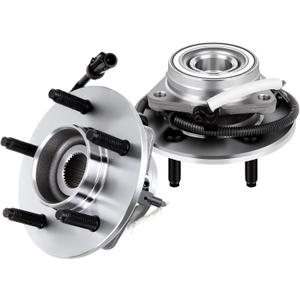ECCPP Front Wheel Bearing and Hub Assembly Compatible For Ford F-150 2000-2003, For Ford F-150 Heritage 2004 Wheel Hub Bearings W/ABS 5-Lug 515029 x2