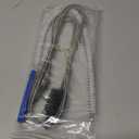 Flexible Extra Long Drain Brush, Drain Unblocker Tools,61 inch Pipe Cleaner Brush and 17.7 inch Sink Unblocker Tool, Double Ended Nylon for Curved Pipes and Slim Holes