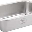 PEDAY 2.64 Gallon Extra Large Dog Water Bowl, Human Grade Stainless Steel, for Extra Large Sized Dogs - Silver Classic