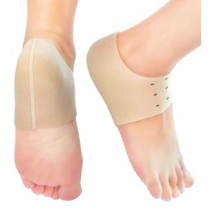 Niupiour Heel Protectors Cups for Plantar Fasciitis, Gel Heel Cushion Cover for Heel Spur, Cracked Heel, Soft Heel Sock Inserts Pads Relieve Heel Pain for Men and Women (Small Size)