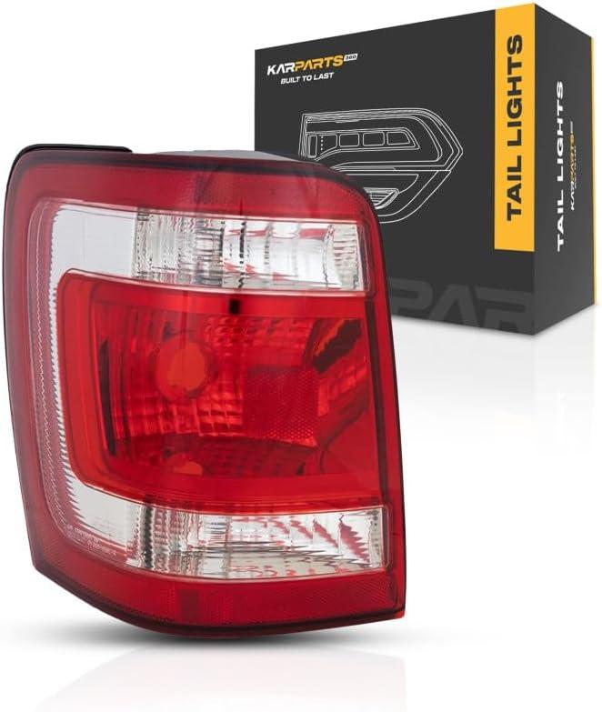 CarLights360: For 2008 2009 2010 2011 2012 Ford Escape Tail Light Assembly Driver Side - DOT Certified Replacement for FO2800210 | 8L8Z 13405 A