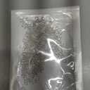 400pcs 1/8" Silver Tiny Jump Rings for Jewelry Making Replacement, Open Jump Ring Metal Jewelry Findings for Bracelets Necklaces Earrings Keychains Connectors Loops Repair Hardware