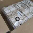 Area Rug 8x10 Washable Rug/Machine Washable Beige Vintage Traditional Floor Cover Foldable Thin Retro Style Indoor Distressed Non-Slip Carpet Bedroom Living Room Kitchen Office